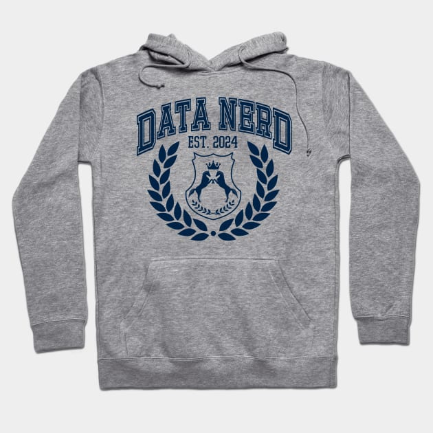 College Computer Science Graduation | Data Nerd Hoodie by WaBastian